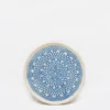 Assiette "Renda" turquoise - 20cm
