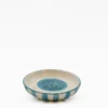 Assiette à râper rayée "Costa Nova Mar" - Turquoise