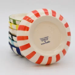 Assiette à râper rayée