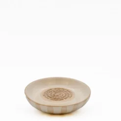 Assiette à râper rayée "Costa Nova Mar" - Moka