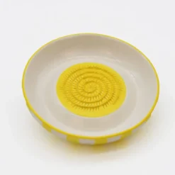 Assiette à râper rayée 