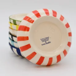 Assiette à râper rayée