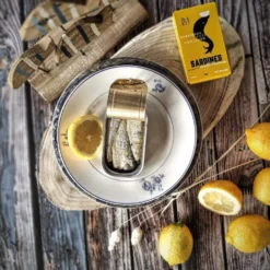 Ati Manel I Conserve de sardines à l'huile d'olive et au citron