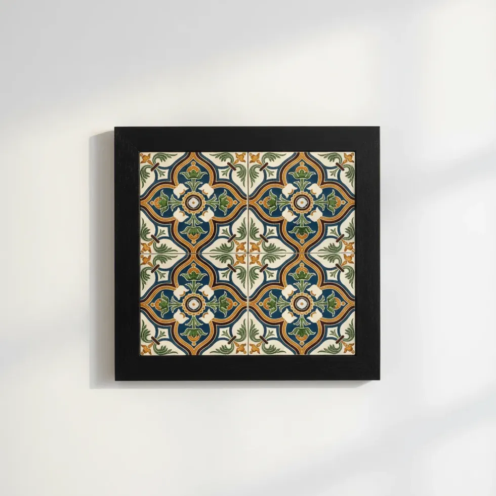 Azulejo Hispano-Maure 14x14cm