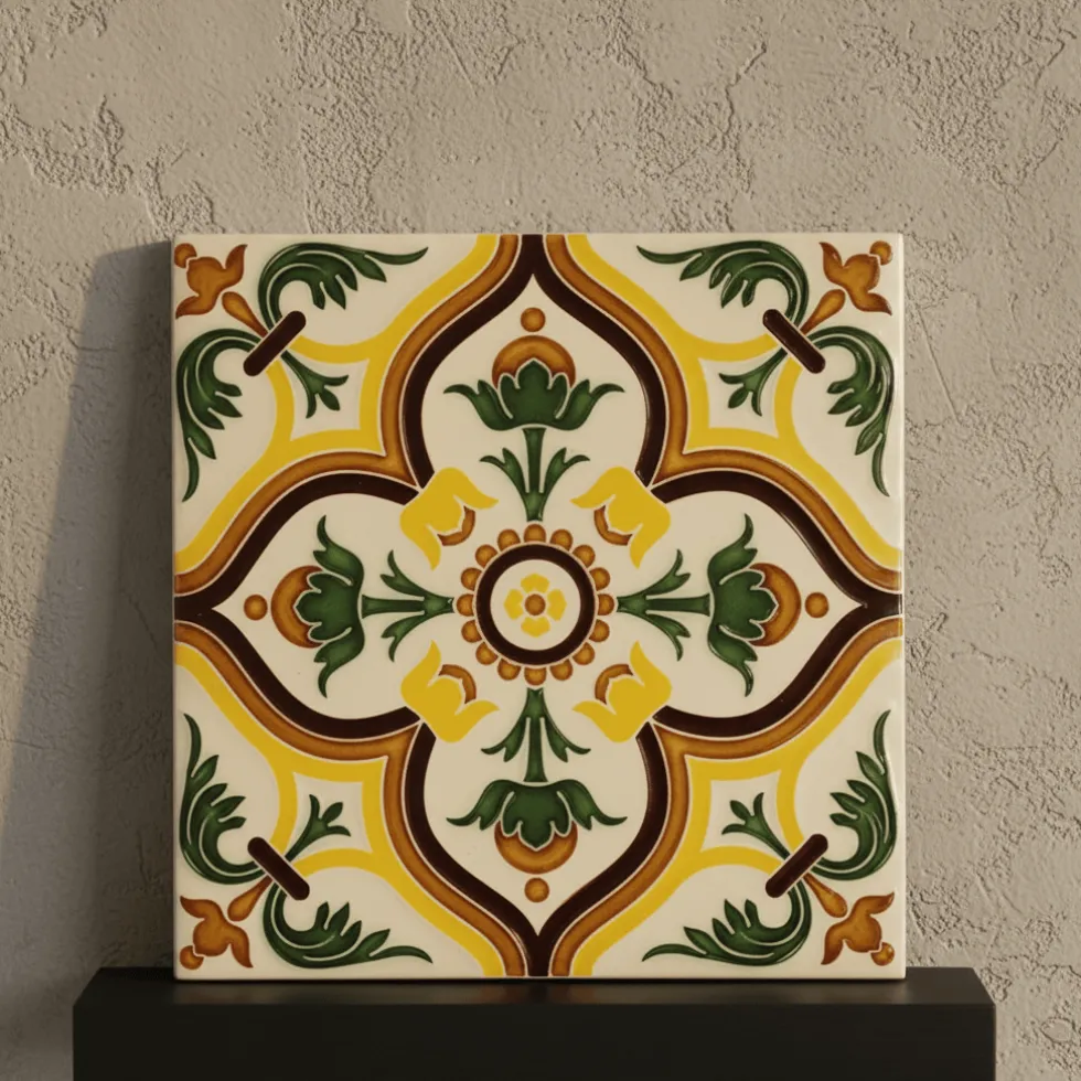 Azulejo Hispano-Maure 14x14cm