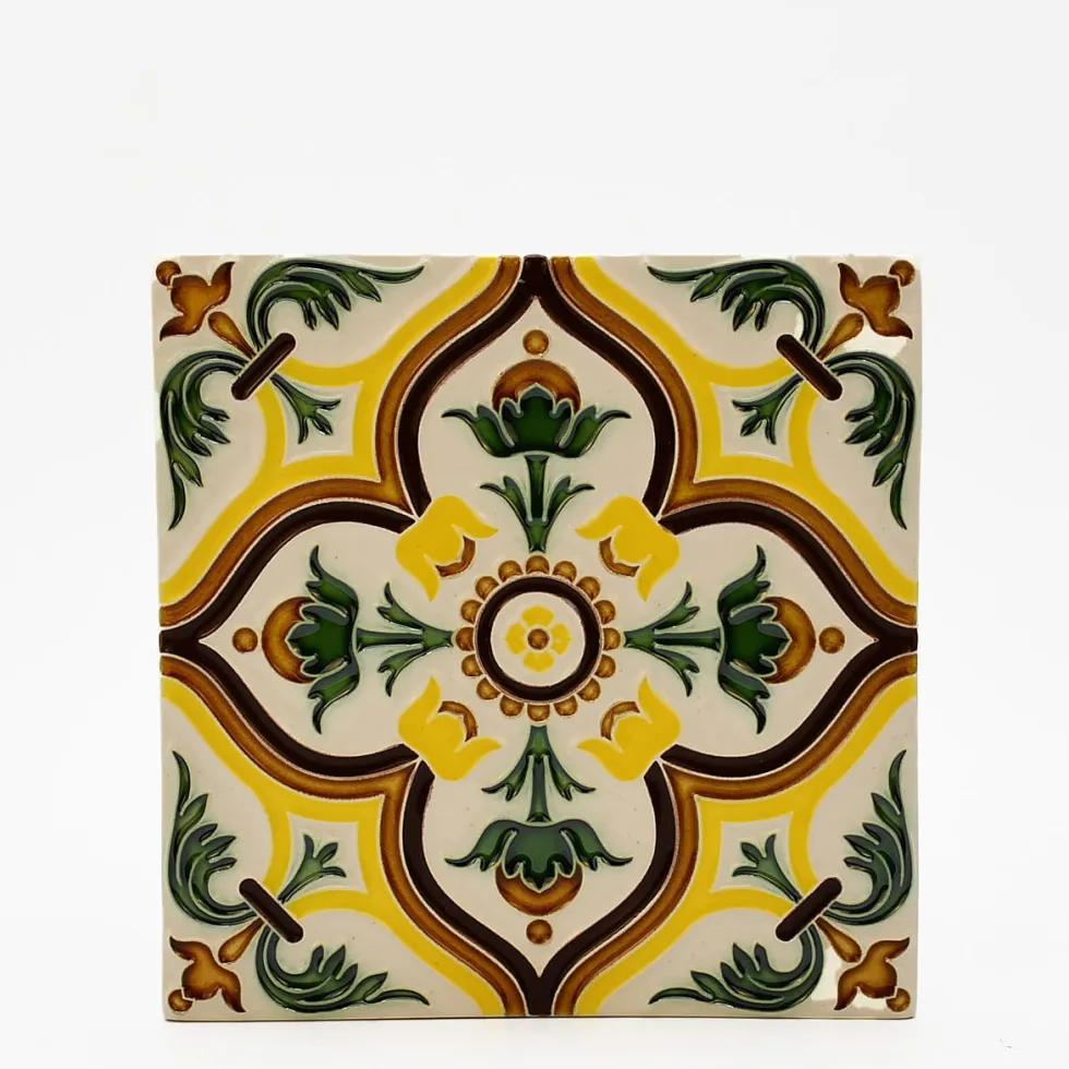 Azulejo Hispano-Maure 14x14cm