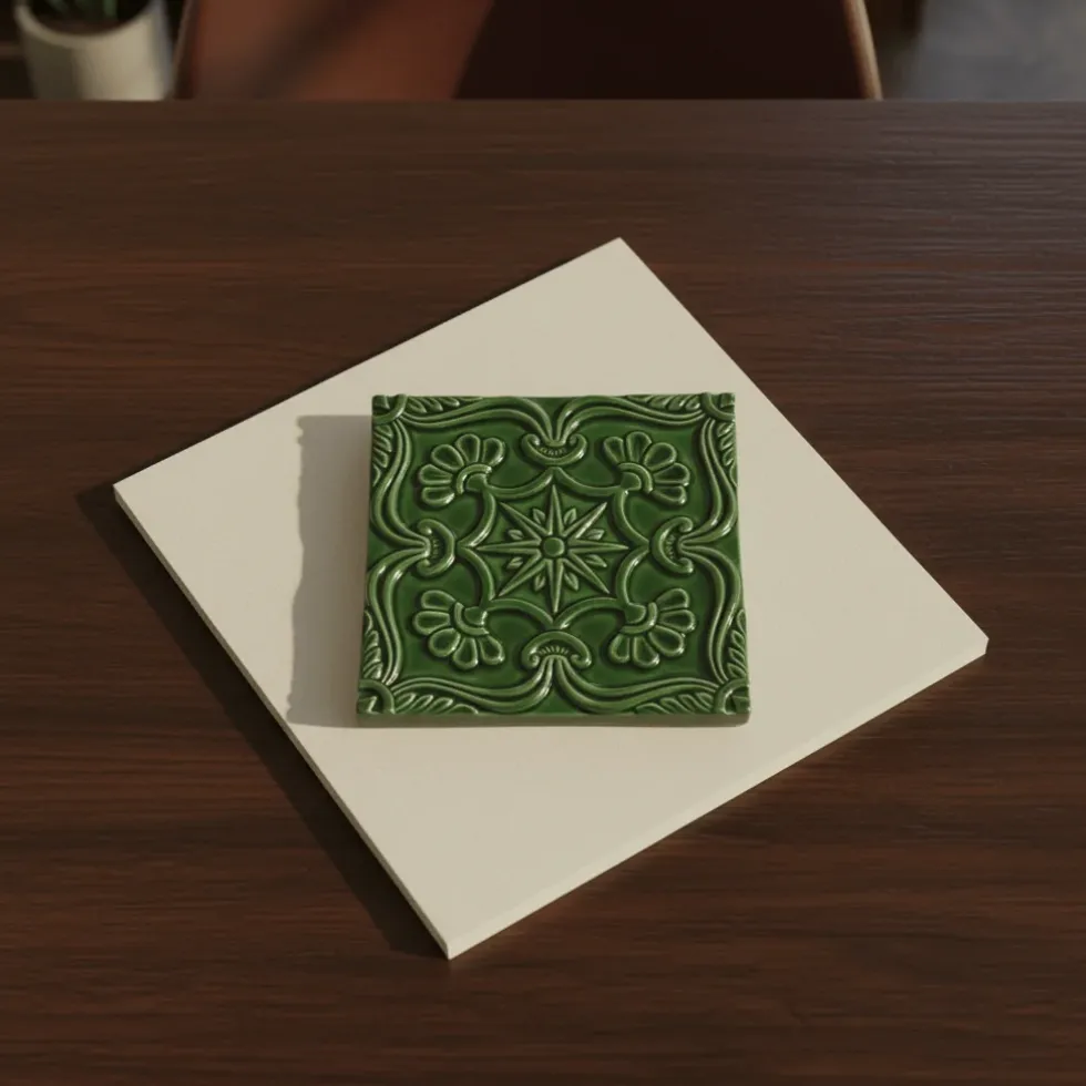 Azulejo Padrão à relief - 15x15cm