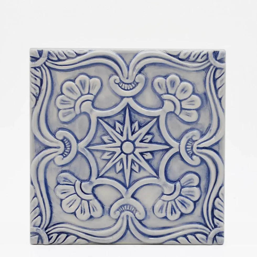 Azulejo Padrão à relief - 15x15cm