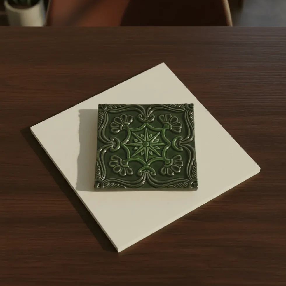 Azulejo Padrão à relief - 15x15cm