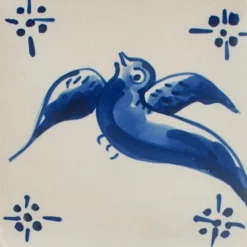 Azulejo 14x14cm - Andorinha
