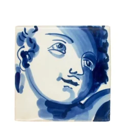 Azulejo 14x14cm - Anjo Barroco