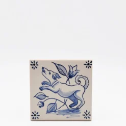 Azulejo 11x11cm - Cão