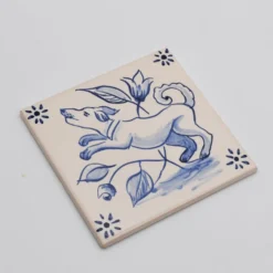 Azulejo 11x11cm - Cão