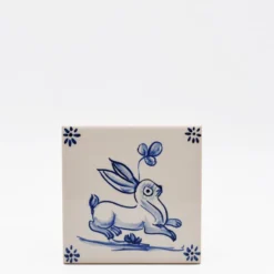 Azulejo 11x11cm - Coelho