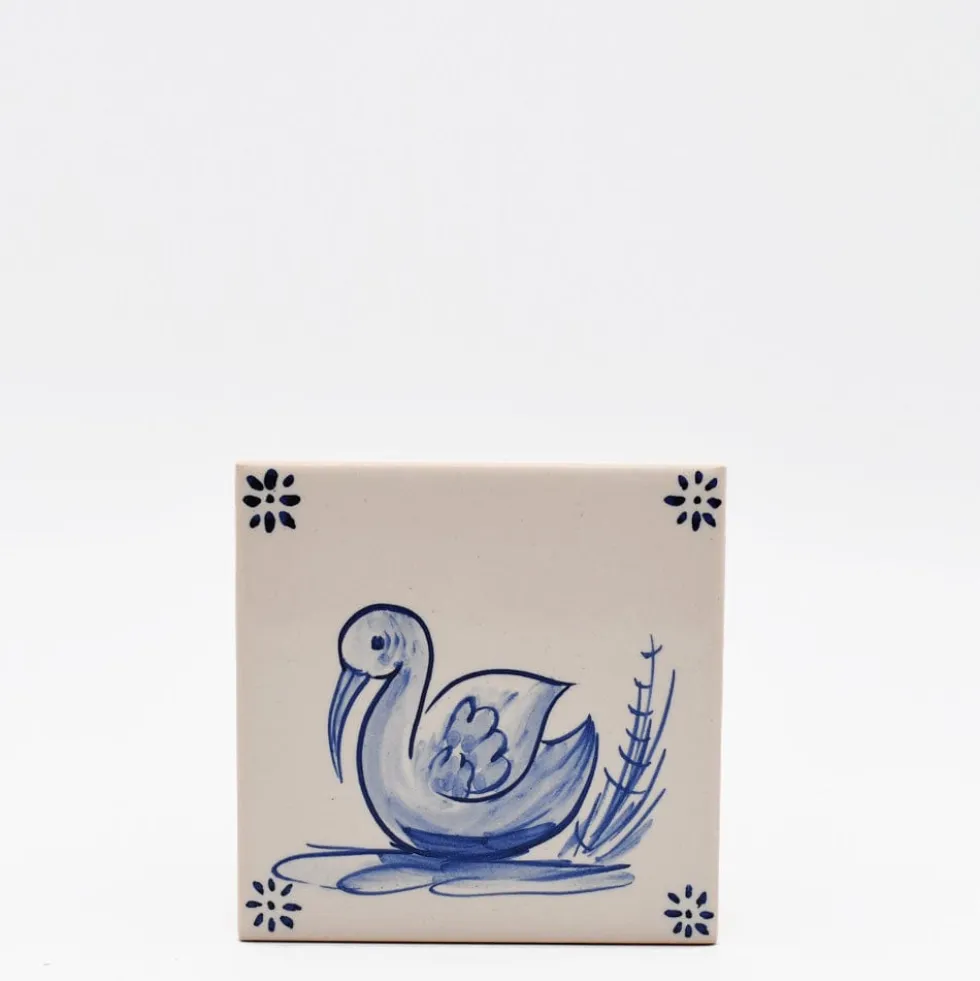 Azulejo 11x11cm - Pato
