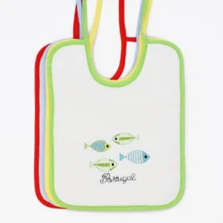 Bavoir en coton 