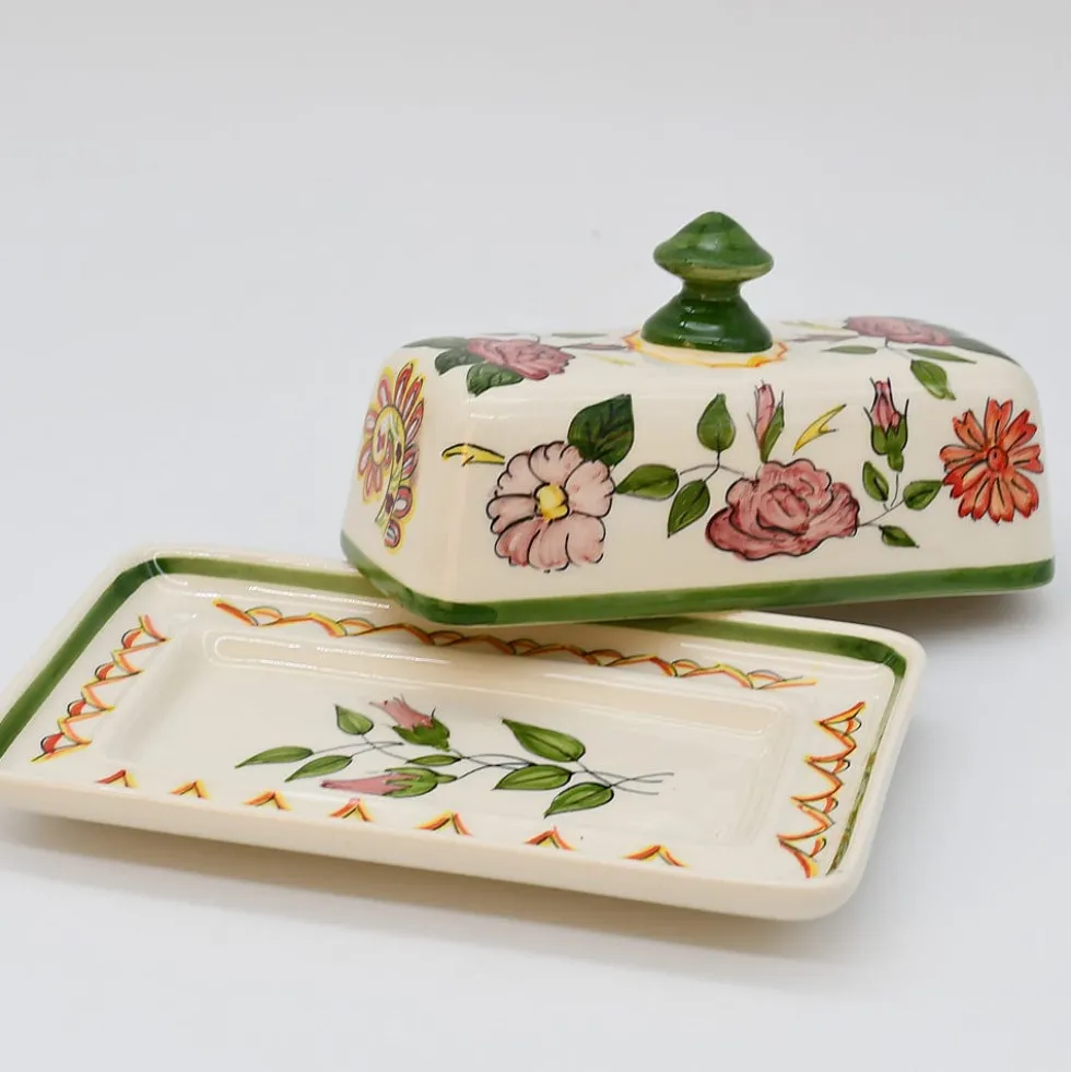 Beurrier en céramique "Viana"