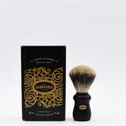 Blaireau en véritables poils de blaireau "Barbearia de Bairro"
