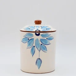 Boite de cuisine en terre cuite - Turquoise