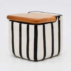Boite de cuisine rayée