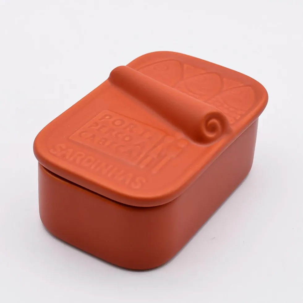 Boite en céramique "Sardinhas" - Terracotta