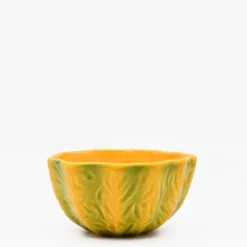 Bol en céramique en forme de citrouille