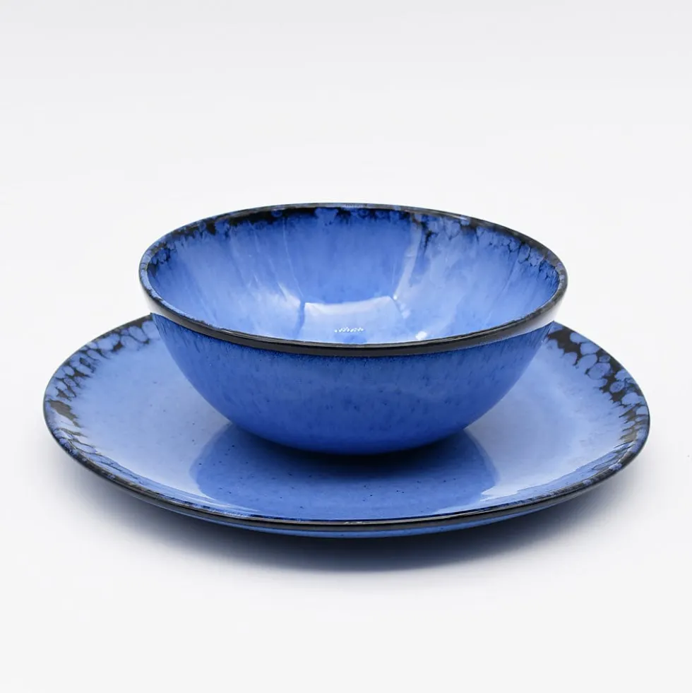 Bol en grès "Amazonia" Bleu