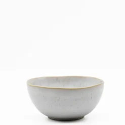 Bol en grès "Eivissa" 15cm - Blanc