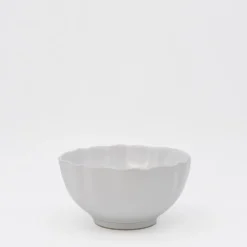 Bol en grès fin "Rosa" - Blanc
