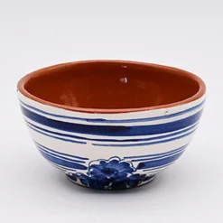 Bol en terre cuite 12cm - Bleu
