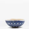 Bol "Renda" bleu - 16cm