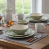 Bol "Renda" vert - 16cm