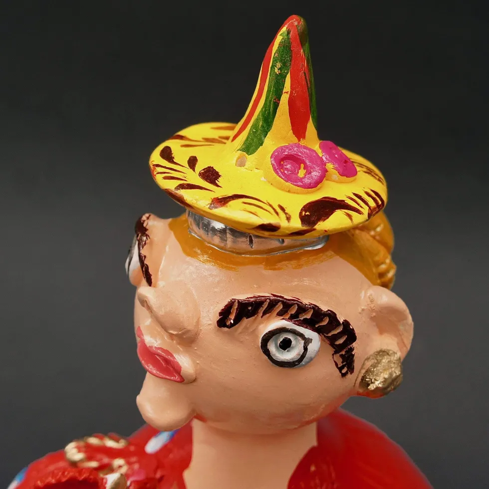 Boneca aos passarinhos 25 cm - Jùlia Côta
