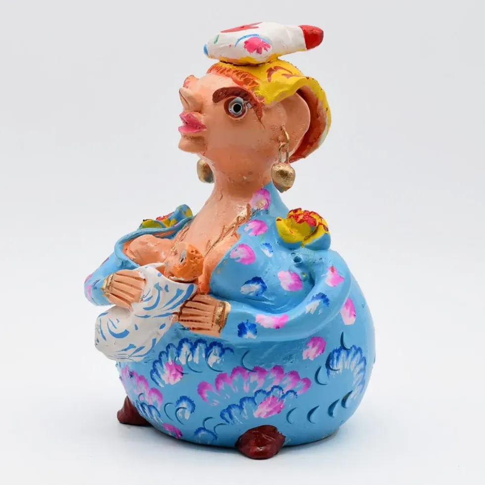 Boneca Barriguda 20cm - Júlia Côta