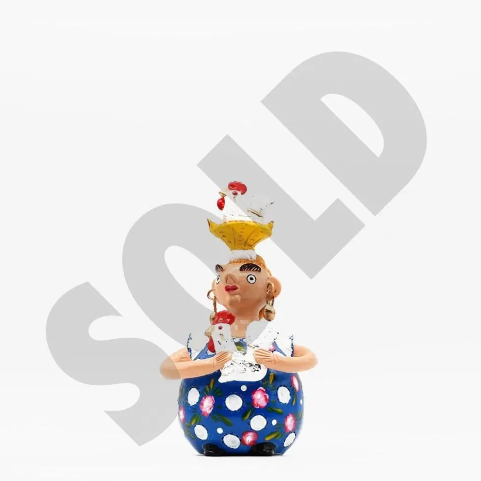 Boneca Barriguda 20cm - Prazeres Côta