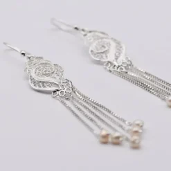 Boucles d'oreille en argent
