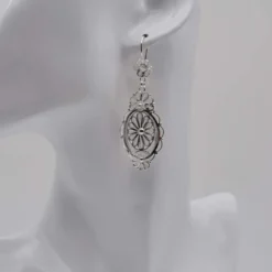 Boucles d'oreille en argent