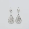 Boucles d'oreille en argent - 6cm