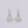 Boucles d'oreille en filigrane d'argent - 6.5cm