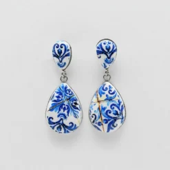 Boucles d'oreilles "Azulejos"