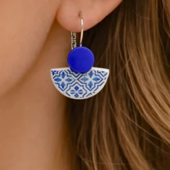 Boucles d'oreilles "Azulejos"