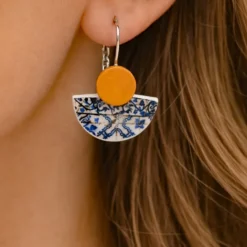 Boucles d'oreilles "Azulejos"