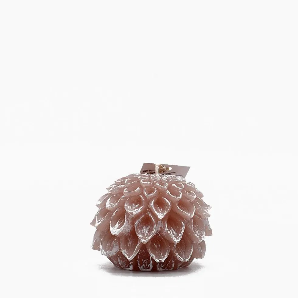 Bougie décorative "Dália" - 9cm