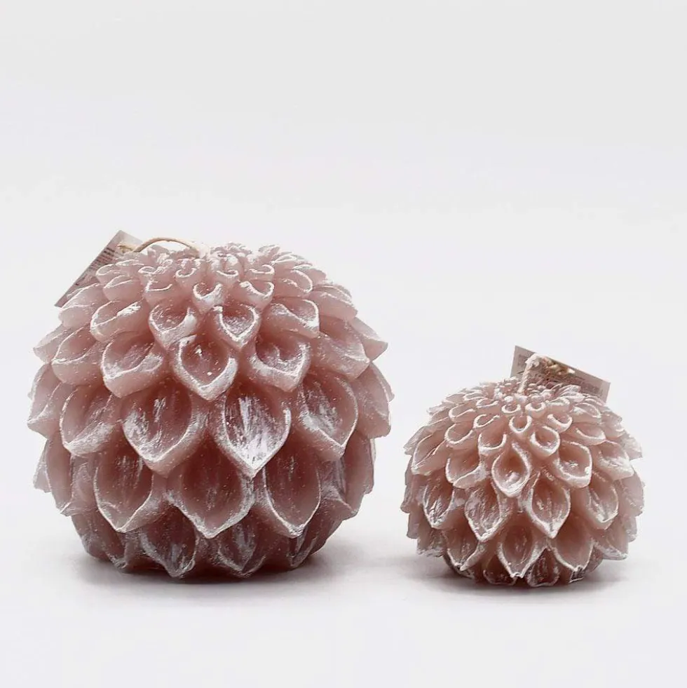 Bougie décorative "Dália" - 9cm