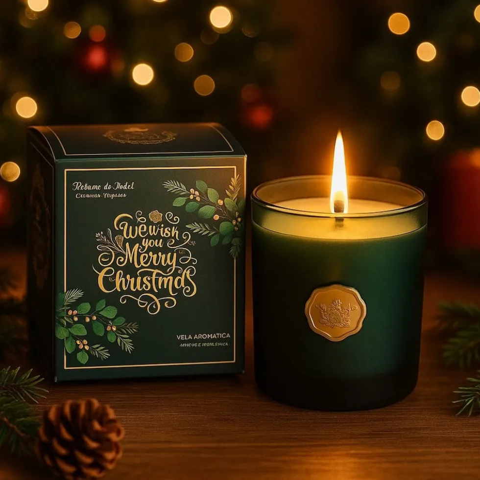 Bougie parfumée "Sapin de Noël"