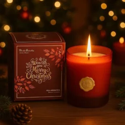 Bougie parfumée "Vanille de Noël"