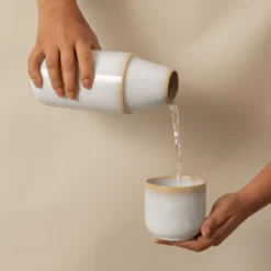 Bouteille en grès 