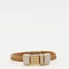 Bracelet en liège et perles