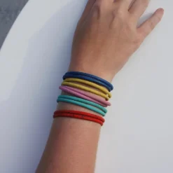 Bracelet en liège Jaune