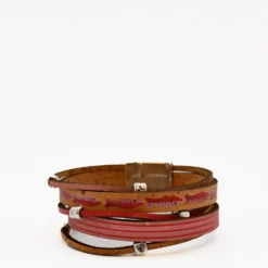 Bracelet en liège 5 lanières